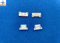 China os conectores do fio da placa de circuito do usb do passo de 1.25mm com fechamento estruturam o material de PA66/LCP empresa