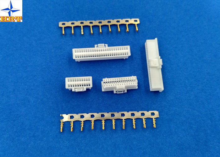 Dual Row 1.00mm Pitch Wire To Board Connectors A1003H Wire Housing With Lock
