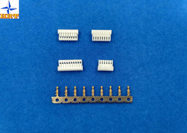 China conectores do fio do PWB da C.A. 1A/C.C., fio para embarcar o passo 1.0mm do conector com PA66 fábrica