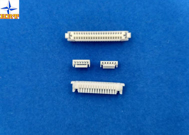 China Única conexão da placa de circuito da fileira, materiais brancos do conector PA66 do GH do conector do fio do PWB fábrica